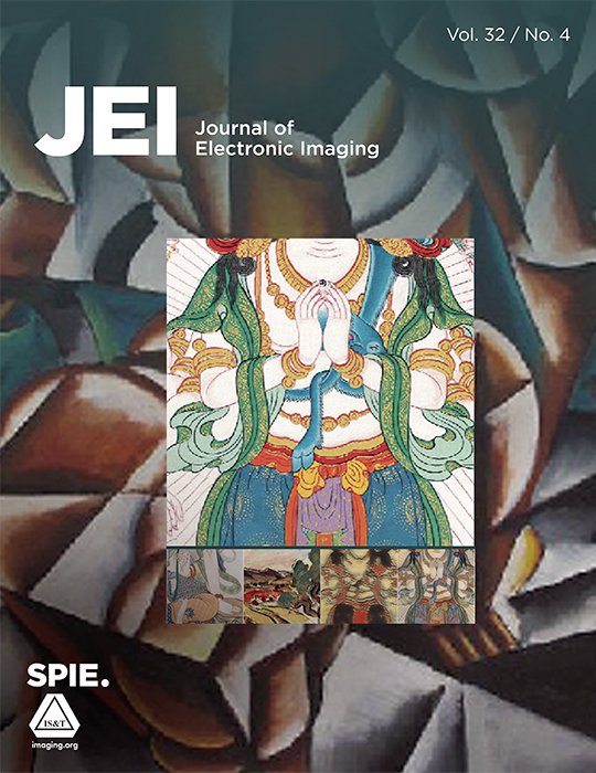 被 SCI 期刊 《Journal of Electronic Imaging（JEI）》 选为封面